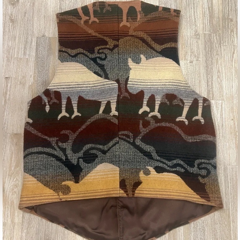 Pendleton vintage early 70s Tantanka vest extraordinary condition. Unisex. - Picture 3 of 15